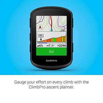 Garmin Edge 840, Compact GPS Cycling Computer with Touchscreen and Buttons, Targeted Adaptive Coaching, Advanced Navigation and More