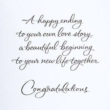 Hallmark Signature Wedding Card for Bride and Groom