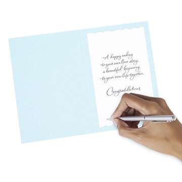 Hallmark Signature Wedding Card for Bride and Groom