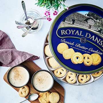 Royal Dansk Danish Cookie Selection, No Preservatives or Coloring Added, 12 Oz. (Pack of 1)