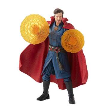 Marvel Legends Series Doctor Strange in The Multiverse of Madness 6-inch Collectible Doctor Strange Cinematic Universe Action Figure Toy,4 Accessories