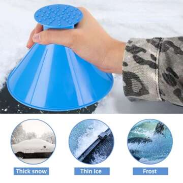 Magical Ice Scrapers for Car Windshield - 4 PCS