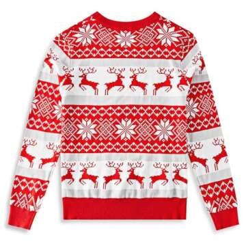 Funnycokid Boys Ugly Christmas Sweater - Kids Holiday Top 8-10