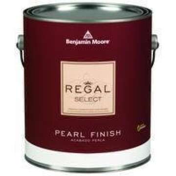 Benjamin Moore Regal Select Interior Pearl Paint Pearl Finish White 1 Qt