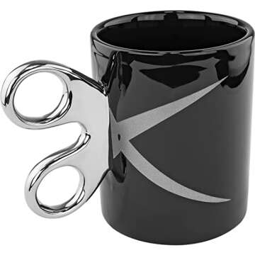 Scissors Handle Coffee Mug 11oz