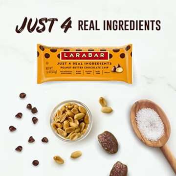 Larabar Chocolate Variety Pack, Gluten Free Vegan Fruit & Nut Bars, 18 ct