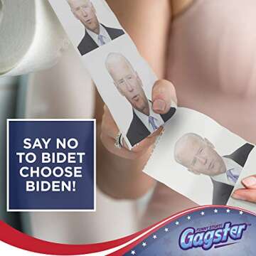 Joe Biden Funny Political Toilet Paper - Gagster Prank Gift