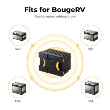 BougeRV 173Wh Battery for 12V Refrigerators