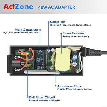 DC 19V Power Cord for LG & Samsung TVs