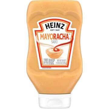 Heinz Mayoracha Mayonnaise & Sriracha Saucy Sauce Mix, (16.6 oz. Bottle)