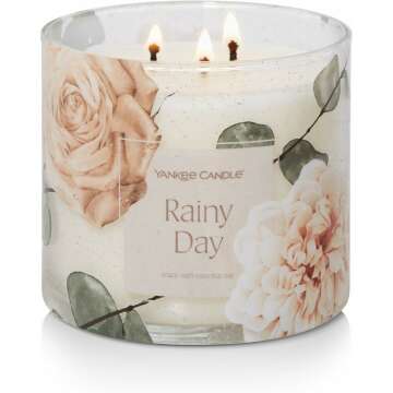 Yankee Candle Rainy Day 3-Wick - Fresh & Cozy