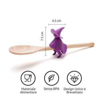 Funny Spoon Holder by OTOTO - Spoon Rest for Stove Top - Cooking Gadgets, Cooking Gifts, Cool Kitchen Gadgets, Cool Gifts, Cute Kitchen Accessories