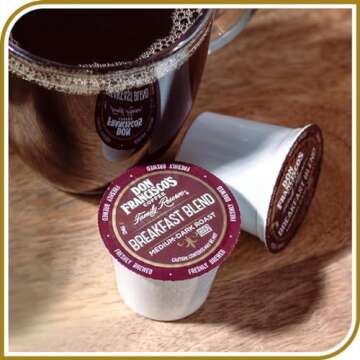 Don Francisco's Breakfast Blend Medium-Dark Roast Coffee Pods