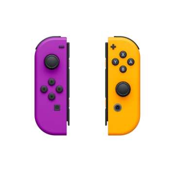 Nintendo Neon Purple/ Neon Orange Joy-Con (L-R) - Switch