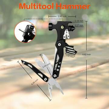 16-in-1 Multi Tool Hammer for Outdoor Use