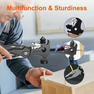 16-in-1 Multi Tool Hammer for Outdoor Use