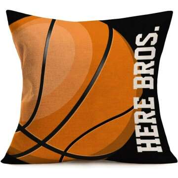 Basketball Pillowcase Set