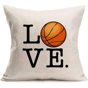 Basketball Pillowcase Set