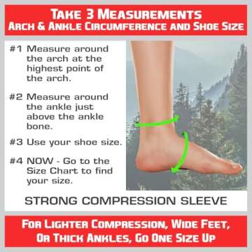 TechWare Pro Ankle Brace Compression Sleeve - Relieves Achilles Tendonitis, Joint Pain. Plantar Fasciitis Foot Sock with Arch Support Reduces Swelling & Heel Spur Pain. (Pink, S/M)