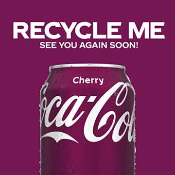 Cherry Coke Soda, 12 Fl Oz – Refreshing Pack of 12