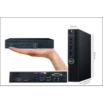 Dell OptiPlex 3070 Mini Tiny Business PC: Hexa-Core Power