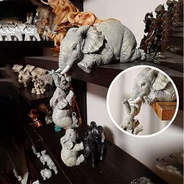 Elephant Decor Figurines