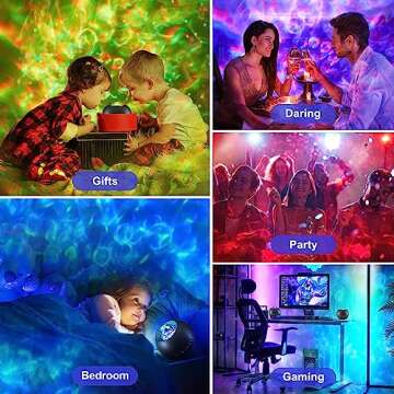 One Fire Galaxy Projector for Kids with Bluetooth