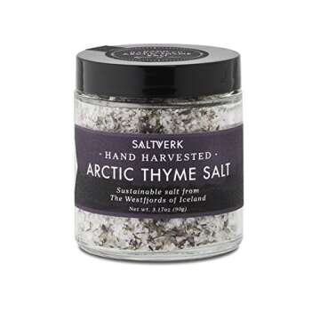 Saltverk Arctic Thyme Sea Salt - Hand Harvested Gourmet Flavors