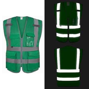 High Visibility Safety Vest for Men and Women