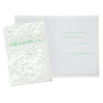 Hallmark Wedding Cards Assortment (5 Cards with Envelopes)