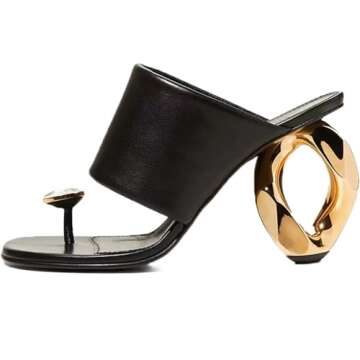 YXCFEWD Stylish Womens Platform Sandals - Perfect for Dressy Occasions and Beach Getaways(Heel black9)