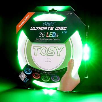 Bright LED Flying Disc - Perfect Gift for All Ages