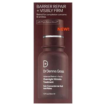 Dr Dennis Gross Ferulic Plus Retinol Wrinkle Recovery Overnight Serum Unisex Serum 1 oz