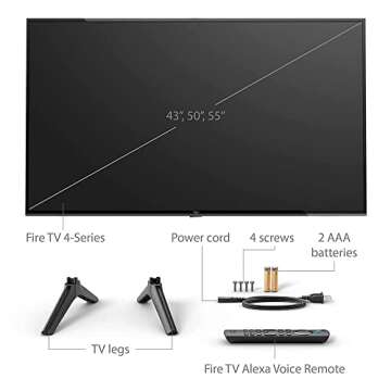 Amazon Fire TV 50" 4K UHD Smart TV with Alexa