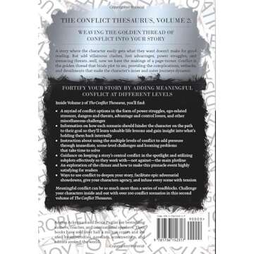 The Conflict Thesaurus: A Writer's Guide to Obstacles, Adversaries, and Inner Struggles (Volume 2) (Writers Helping Writers Series)