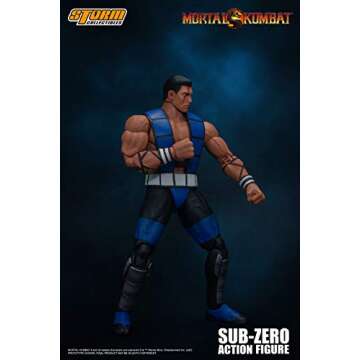 Storm Collectibles - Mortal Kombat 3 - Sub-Zero (Unmasked) 1/12 Action Figure