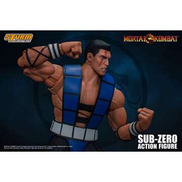 Storm Collectibles - Mortal Kombat 3 - Sub-Zero (Unmasked) 1/12 Action Figure