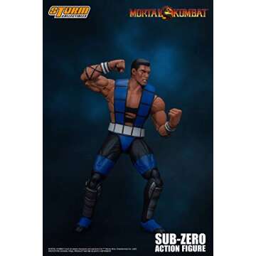 Storm Collectibles - Mortal Kombat 3 - Sub-Zero (Unmasked) 1/12 Action Figure