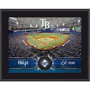 Tampa Bay Rays 10" x 13" Sublimated Team Stadium Plaque - MLB Team Plaques and Collages