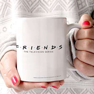 Friends the Television Show – Pivot! – Central Perk Couch - One 11 oz Ceramic Coffee Mug – Officially Licensed Merchandise - Perfect for Gifting or Collecting