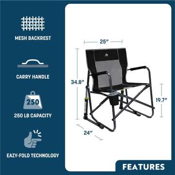 GCI Outdoor Rocker Camping Chair