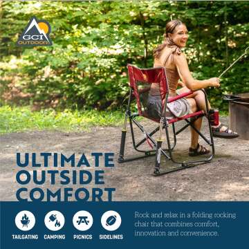 GCI Outdoor Rocker Camping Chair