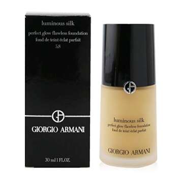 Giorgio Armani Luminous Silk Perfect Glow Flawless Foundation 5.8 Medium, Golden 30 ml / 1 oz