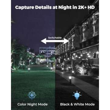 REOLINK 5MP Solar Security Cameras Outdoor Wireless, Spotlight Color Night Vision, 2.4G/5Ghz WiFi Home Surveillance, Solar/Battery Powered, Human/Car Detection, Local Recording, Argus 3 Pro Kit