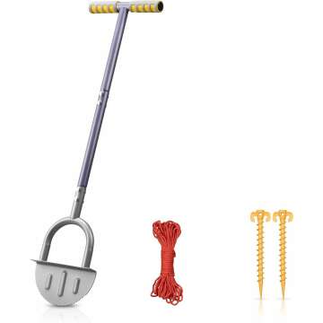 Half-Moon Edger Lawn Tool: Steel Manual Edger for Precision Landscaping