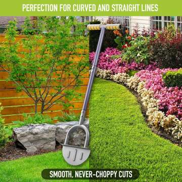 Half-Moon Edger Lawn Tool for Gardening and Borders