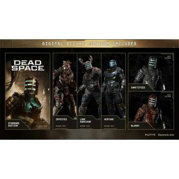 Dead Space Deluxe - Steam PC [Online Game Code] | Sci-Fi Horror Adventure