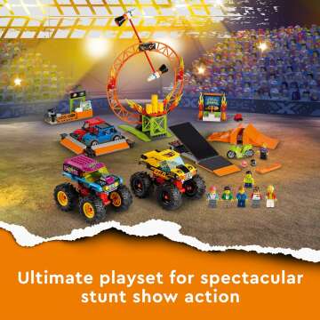 LEGO City Stunt Show Arena 60295 Building Kit (668 Pieces)