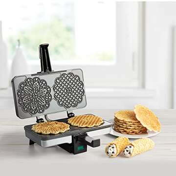 Pizzelle Maker for Delicious Holiday Cookies