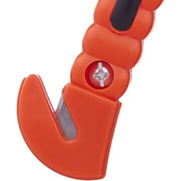 Emergency Seat Belt Cutter & Window Hammer Tool